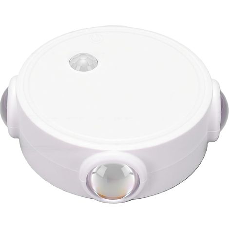 Veilleuse à Capteur de Mouvement avec Options de Couleurs RVB et Piles Rechargeables pour Chambres et Couloirs (Blanche) (1/5)