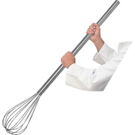 Fouet Professionnel inox pour marmite Vogue - 1016 mm