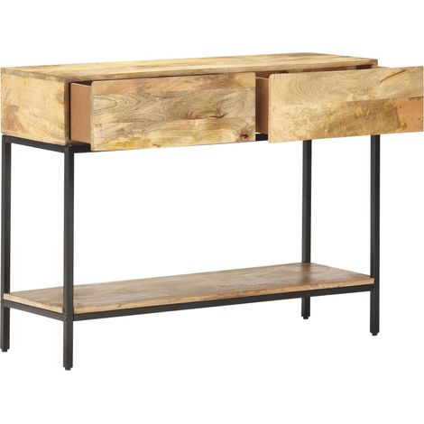 Maison Exclusive - Tavolo Consolle 100x35x76 cm in Legno Massello di Mango