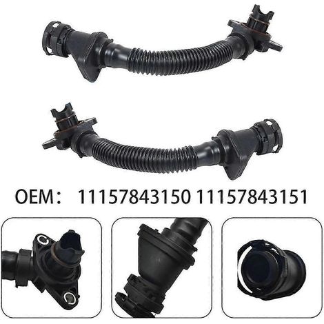 mangueras de ventilación del cárter para automóviles de las series 5 y 6 F10 F06 F13 M5 M6 S63 2012-2016 11157843150 11157843151 (1/4)