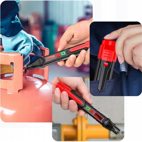 MINI RILEVATORE PORTATILE DI GAS INFIAMMABILI HABOTEST CON SCHERMO LCD E ALLARME (1/5)