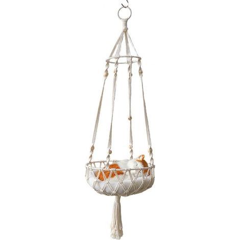 Hanging Cat Hammock – Cat Bed, Cat Swing Nest, Gifts for Cat Lovers