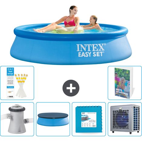 Intex Piscine Easy Set Ronde - 244x61 cm - 5-pièces S290 (1/5)