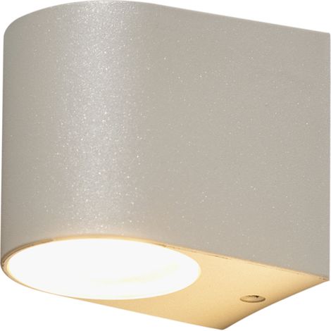 Litecraft Irwell Down Outdoor Wall Light IP44 Rated GU10 Fitting - Grey (1/3)