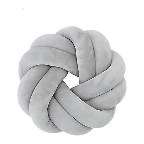 Handgefertigtes, geknotetes Kugelkissen, weiches Kuschelkissen, Dekokissen für Schlafzimmer, Sofa, Auto, Büro, Reisen