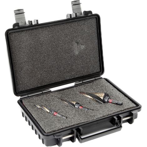 C.K T3016 SET HSS-Co Jeu de forets étagés 4 mm, 6 mm, 12 mm, 20 mm, 32 mm 1 set