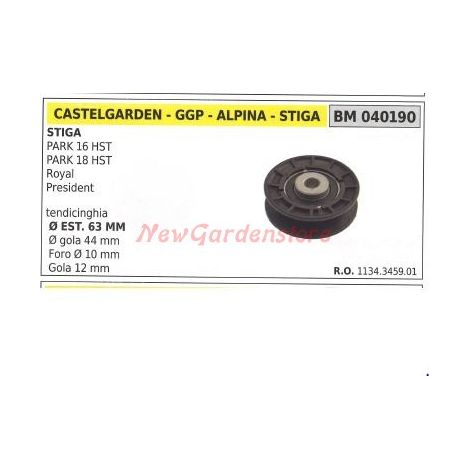 Puleggia per trattorino rasaerba tosaerba tagliaerba park 16HST 040190