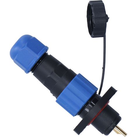 IP68 Wasserdichter Stecker/Buchse, Flanschmontage, Industrie- und Luftfahrt-Stromanschluss, SP131-polig (380 V, 25 A) (1/5)