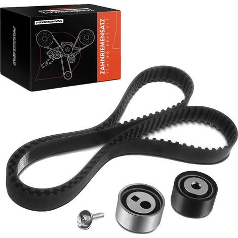 Kit cinghia di distribuzione, gomma sintetica ad alta resistenza, larghezza 25 mm, lunghezza 1000 mm, compatibile con modelli Citroën e Peugeot, certificazione ISO 9001. (1/5)