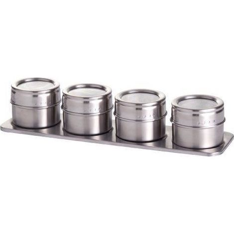 PaellaWorld 9817 Set di 4 barattoli per spezie aima…