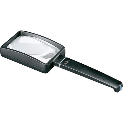 Eschenbach 2655750 Handlupe Vergrößerungsfaktor: 3.5 x Linsengröße: (L x B) 75 mm x 50 mm Schwarz