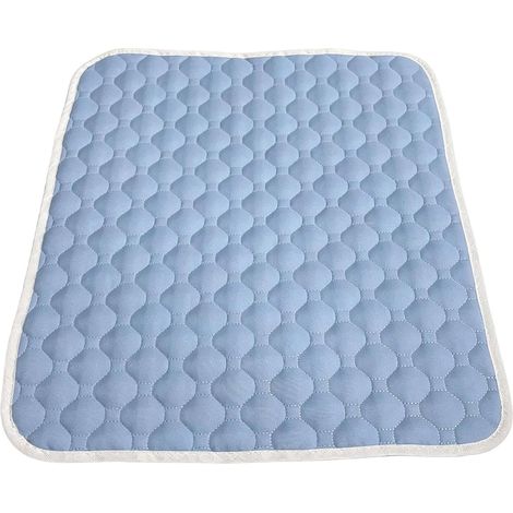 Kühlmatte für Hunde, atmungsaktiv, für heißes Wetter, rutschfest, Haustierbett Hunde-Bodenkissen für Zuhause, Wohnzimmer, Schlafzimmer, Sofa, Käfig, Kiste, Outdoor, Reisen, Autositz (1/5)