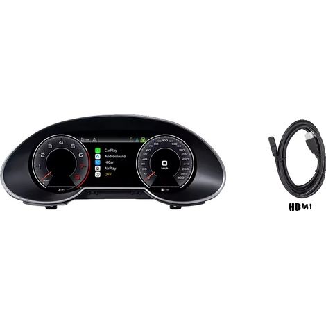 Tableau de bord numérique, connectivité sans fil, compatible avec Q5, affichage HDMI, Pour AUDI Q5 HDMI (1/2)