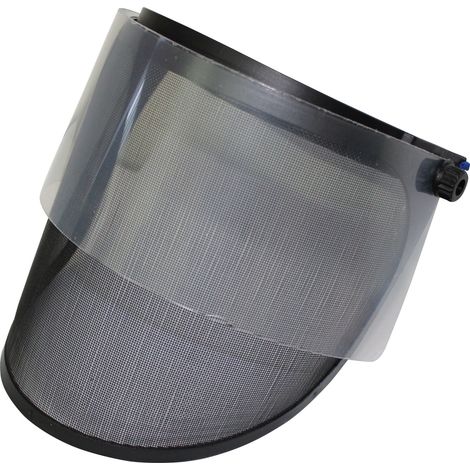 Kawapower Visière de protection faciale avec grille métallique (1/2)