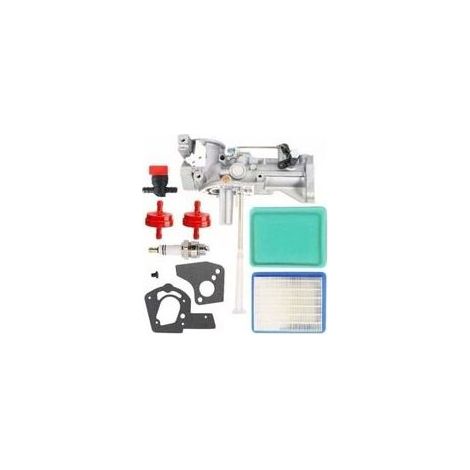 498298 Carburateur compatible avec Briggs & Stratton 5hp 5.5hp 130212 135202 130202 , XU,130292 135292 492611 137202 130232 134202 Craftsman MTD Rototill Broyeur de broyeur der (1/4)