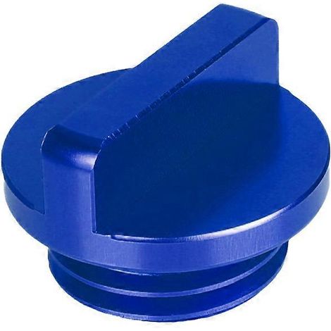 POUR YAMAHA MT-10 mt10 SP MT 10 2016- 2023 2022 2021 2020 2019 2018 M273.0 Bouchon de remplissage d'huile moteur de moto, vis (bleu, sans logo) (1/5)