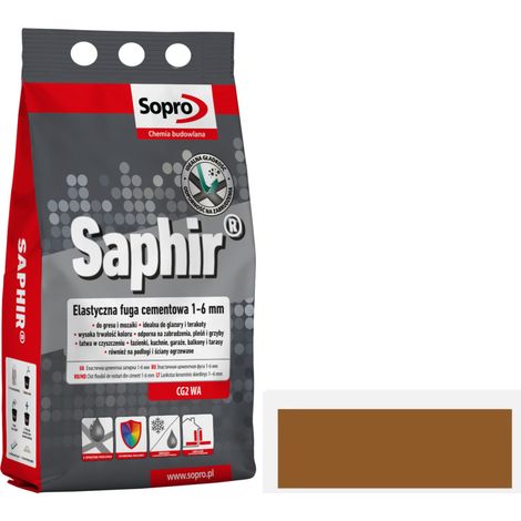 Sopro Saphir Fugenmörtel 58 Umbra 2 kg (1/3)