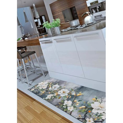ATTICGO Tapis dessins colorés lavable RICCI Multicolore 52x100 cm (1/5)