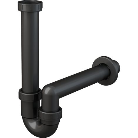 Sifone semicircolare per lavello con dado da 6/4". (1/2)