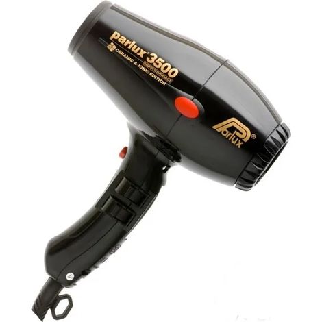 Parlux 3500 Supercompact Hairdryer - Black