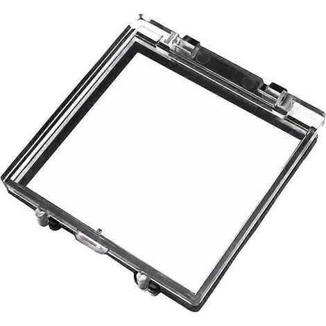 Cache-bouton d'alimentation pour PC, cache-interrupteur d'alimentation, cache-interrupteur d'alimentation anti-poussière et de sécurité (1/5)