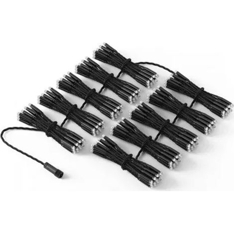 Rideau LED Twinkly Plus Curtain RGBW 1x2m câble noir - Twinkly (1/3)