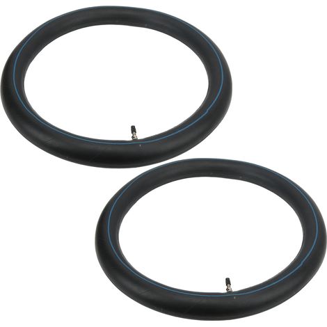 2 pneus à chambre à air 2.50-18 avec valve droite TR 4 pour jantes de 18 pouces (moto/SUV). (1/5)