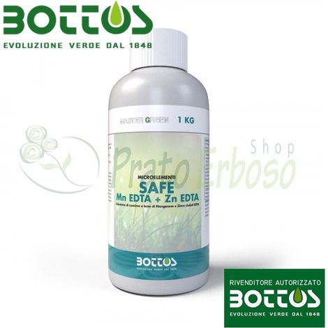 Seguro Mn-EDTA y Zn-EDTA - líquido Fertilizante para césped-1 Kg
