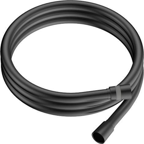 Avapax  Flexible de douche en PVC - 150 cm - Gris anthracite mat - Résistant à la corrosion - Facile à nettoyer