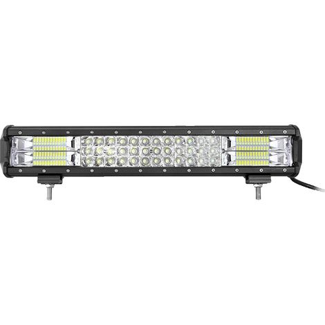 Barra de luz LED, haz combinado, construcción duradera, 18 pulgadas, 252 W (1/2)