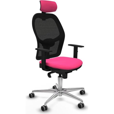 Piqueras y Crespo Jorquera Chaise de Bureau Rose Ergonomique