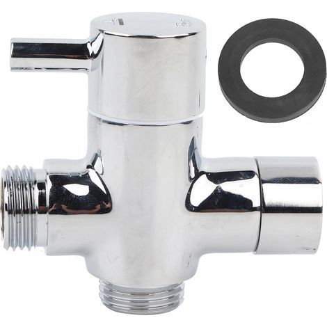 Inverseur de Pommeau de Douche, Inverseur de Bras de Douche Réglable, Douche Durable pour Salle de Bain, Toilette, Maison