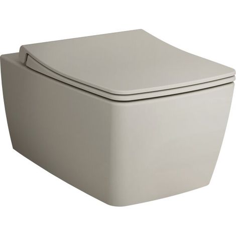 VITRA 7672B420-0101 WC suspendu à chasse profonde Flush 2.0 Metropole