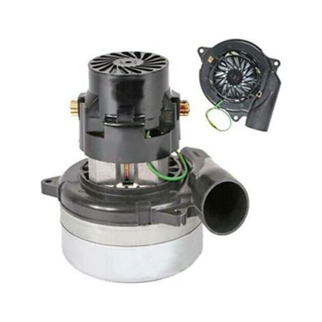 Moteur pour centrale d'aspiration HD800, Ametek Lamb 122061, remplace le 117796, Cyclovac FM20610701 (1/2)