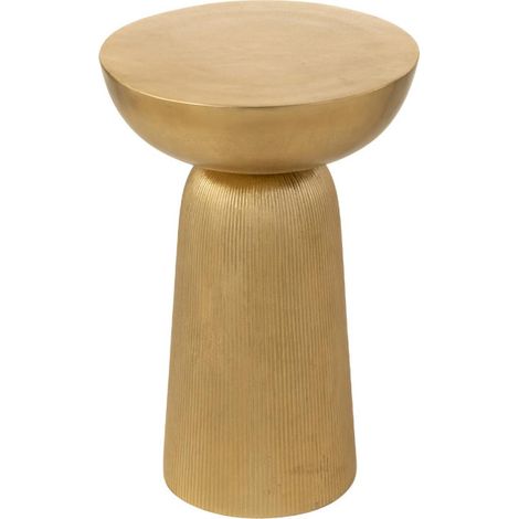 Table d'Appoint Design "Louane" 52cm Or (1/5)