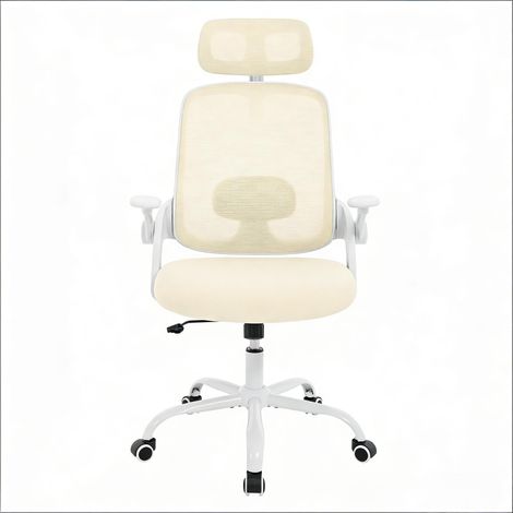 Fauteuil de bureau à dossier haut, chaise de conférence, siège ergonomique pour ordinateur (lot uni de chaises de bureau) (1/5)