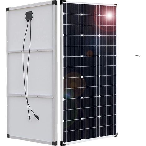 Kit de panneaux solaires, 160w 12v, cadre en aluminium léger, 160w 1160x565mm, 320w 2pcs 160w kit (1/2)