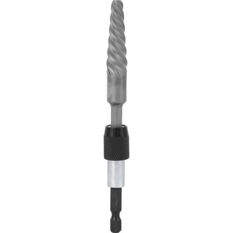 Kit de 6 extracteurs de vis cassées à tige hexagonale et dents grossières pour boulons endommagés - Outil d'extraction facile (1/5)