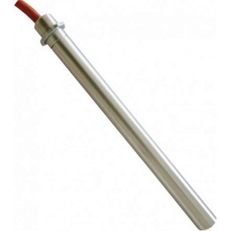 Ricambi Pellet Candeletta Resistenza Accensione per Stufa a Pellet con Flangia 350W Lunghezza totale 170mm, Lunghezza sottobattuta 160mm, Diametro 12,5mm