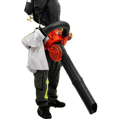Souffleur de feuilles, 275 CFM de débit d'air, moteur de 25,4 cc, réservoir de carburant de 0,9 L, niveau de bruit de 90 dB, fonctionnement à main (1/5)