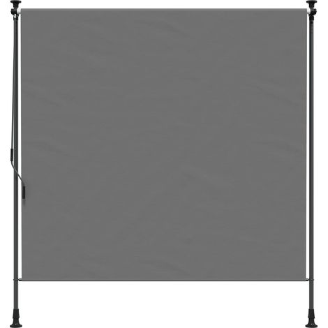 Maison Exclusive - Store Roulant Extérieur Gris clair 150 x 270 cm