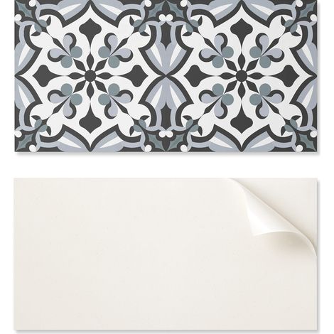 Vinilo autoadhesivo para decoraci贸n de paredes interiores, 100x50 cm, con elegante estampado de plantas.
