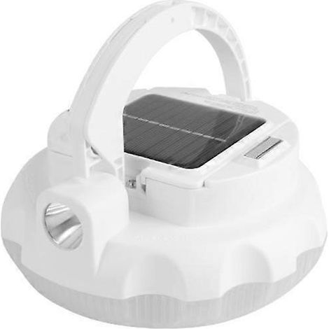 Lampe de camping LED orange rechargeable, lanterne de tente d'extérieur (1/5)