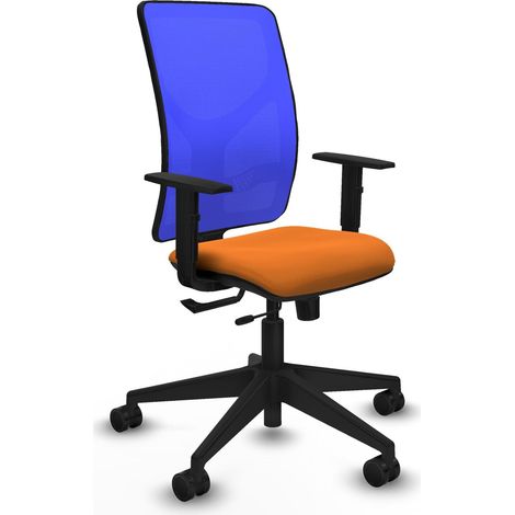 Silla de oficina piqueras y crespo Motilla traslack negro reposabrazos ajustables (1/2)