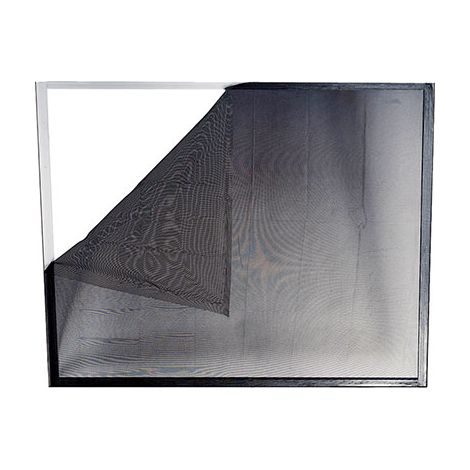 ZANZARIERA FINESTRA A STRAPPO ECCO IRS - POLIESTERE NERO CM 150 H.CM 300- 2 pezzi