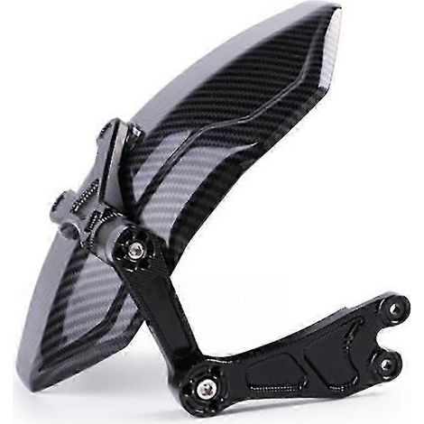 Garde-boue arrière de moto en fibre de carbone, protection anti-éclaboussures sans support pour pneus Bel (1/4)