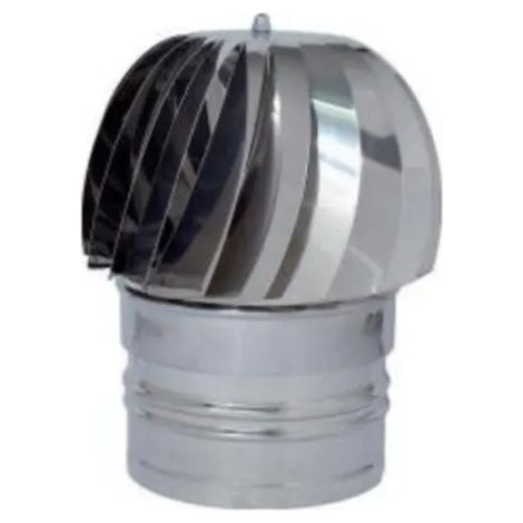 FUMAIOLO ZINCATO TONDO 'EOLICO' Ø 120 mm