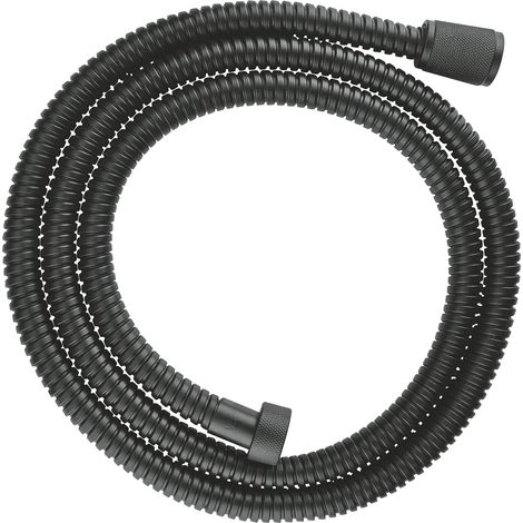 GROHE QUICKFIX VitalioFlex, Flessibile doccia, 1500mm, In metallo, nero, 27502KS1