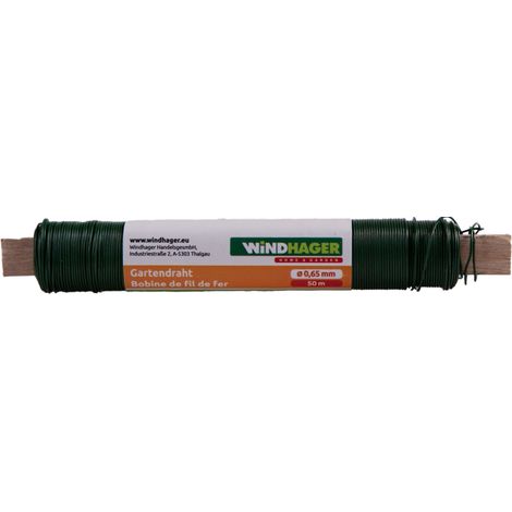 Windhager Gartendraht 50 m, grün Gartendraht (1/2)