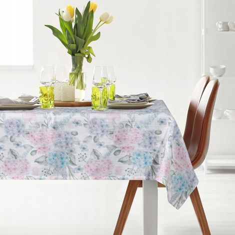 Mantel de verano 8 rosas 140 x 180 EUROFIRANY 1 unidad. (1/5)